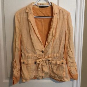 SANDWICH - EUC-NWOT Linen and Stretch Blazer (12)